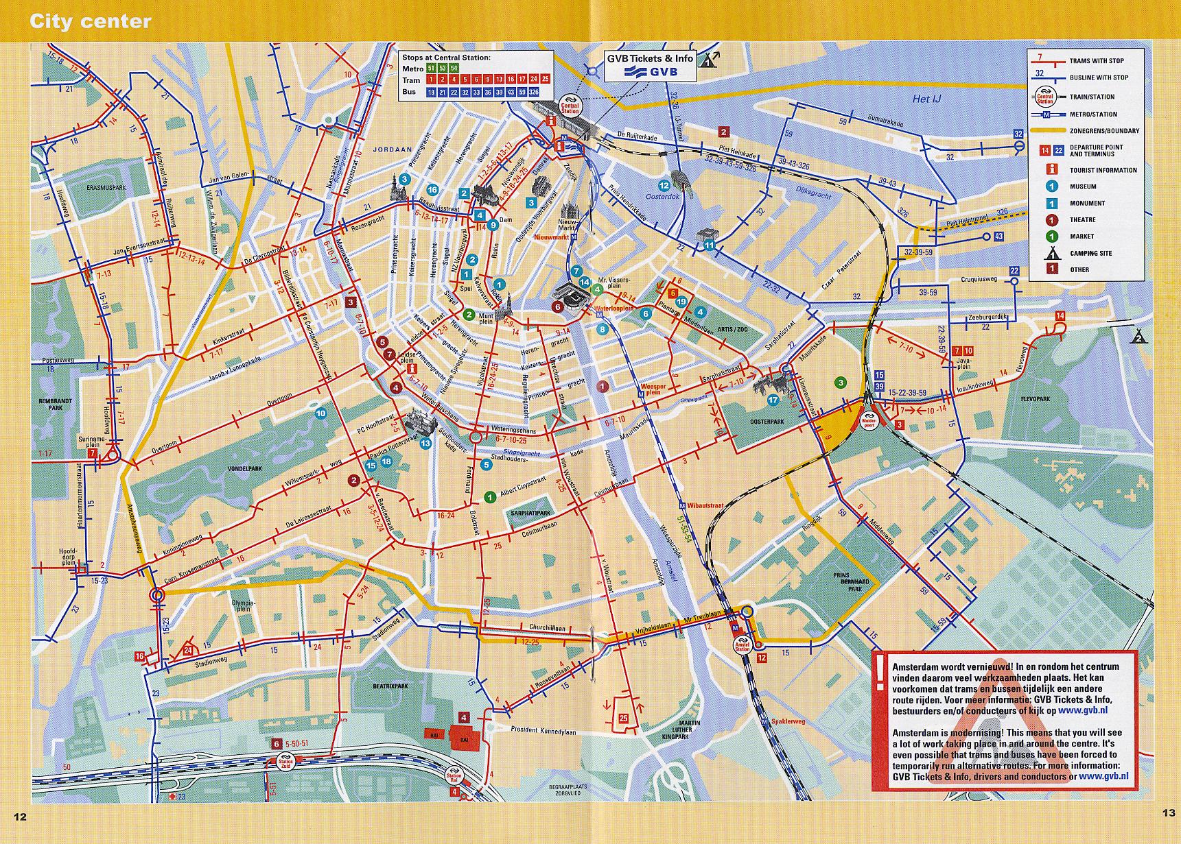 Map Of Amsterdam