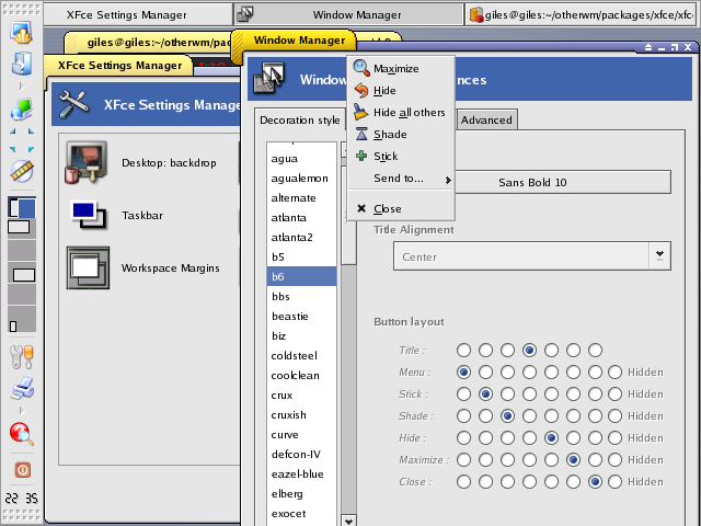 xice windows manager